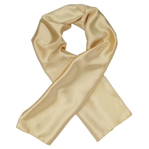 Silk Scarf Oblong Champagne