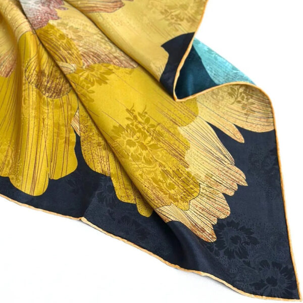 Seidenschal Oblong Floral
