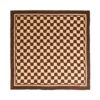 Silk Scarf Square Coffee Silk Scarf Square Coffee