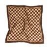 Silk Scarf Square Coffee Silk Scarf Square Coffee