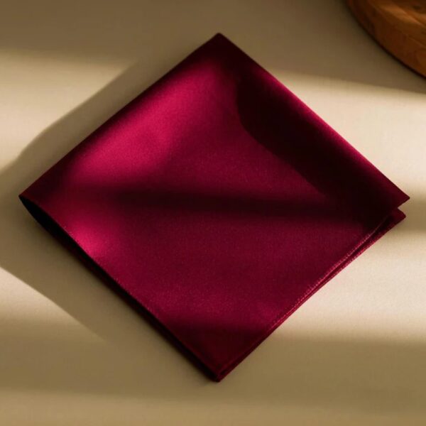 Silk Scarf Square Wine