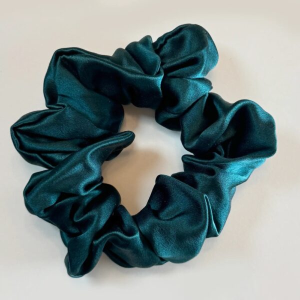 Silk Scrunchie Gift Box Emerald