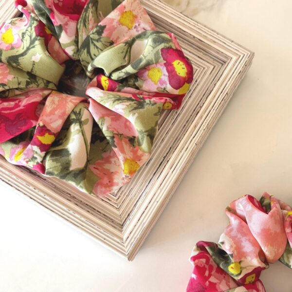 Silk Scrunchie Gift Box Floral