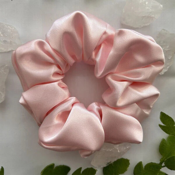 Silk Scrunchie One Size Blush