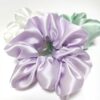 Silk Scrunchie Seamless Lilac Silk Scrunchie Seamless Lilac