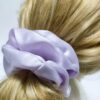 Silk Scrunchie Seamless Lilac Silk Scrunchie Seamless Lilac