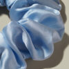 Silk Scrunchie Seamless Sky Blue