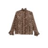 Silk Shirt Classic Fit Leopard Silk Shirt Classic Fit Leopard