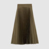 Falda de seda Bias Cut Sage Falda de seda Bias Cut Sage