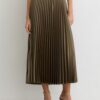 Falda de seda Bias Cut Sage Falda de seda Bias Cut Sage