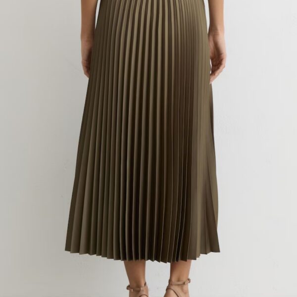 Falda de seda Bias Cut Sage Falda de seda Bias Cut Sage