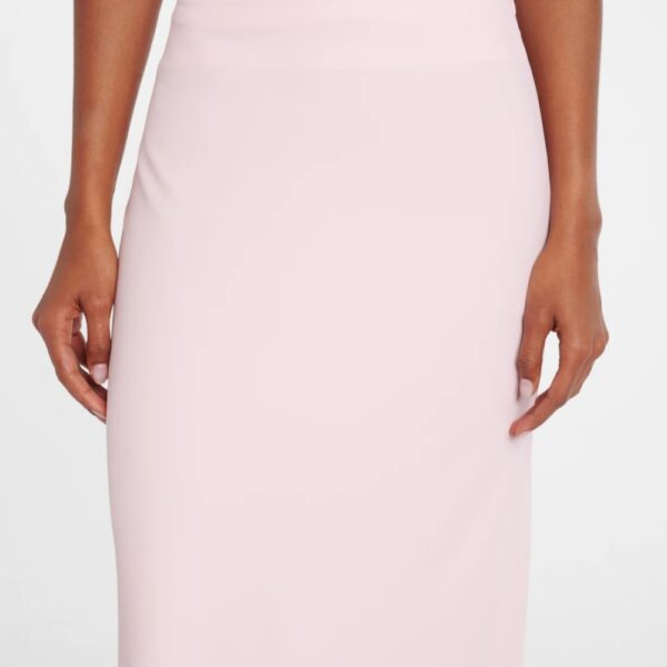 Silk Skirt High Waist Blush Silk Skirt High Waist Blush