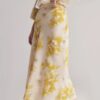 Falda de seda Maxi Floral Falda de seda Maxi Floral