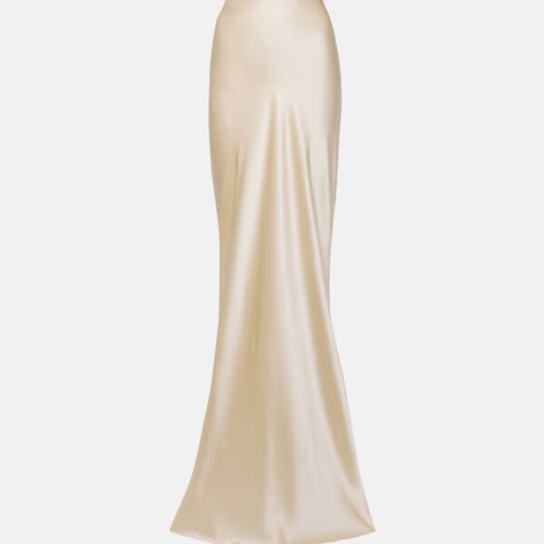Gonna di seta Maxi Pearl