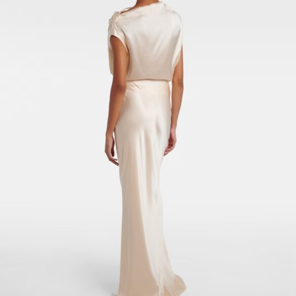 Falda de seda Maxi Pearl Falda de seda Maxi Pearl