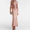 Falda de seda Slip Rose Falda de seda Slip Rose