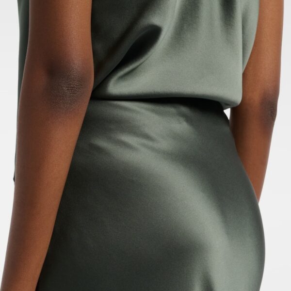 Falda de seda Slip Sage Falda de seda Slip Sage