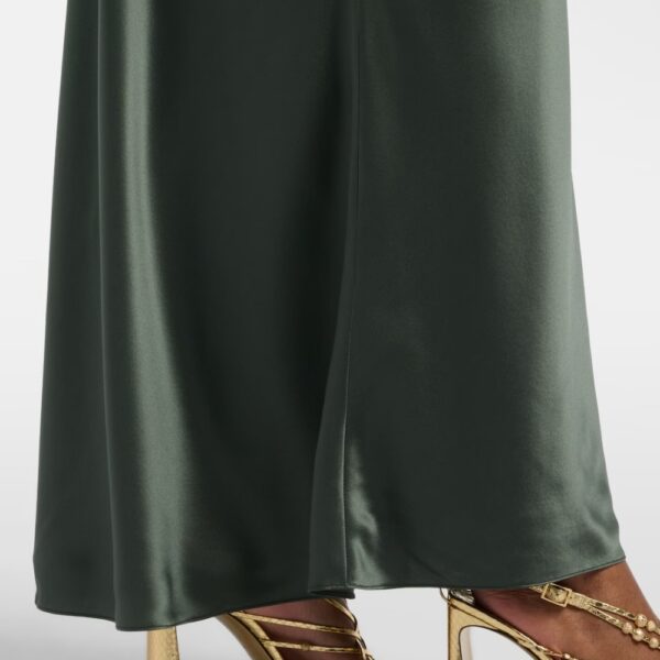 Falda de seda Slip Sage Falda de seda Slip Sage