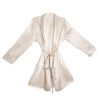 Silk Sleep Shirt Piped Pearl Supplier