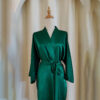 Silk Sleepshirt Long Sleeve Emerald Silk Sleepshirt Long Sleeve Emerald