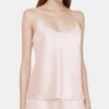 Silk Tank Top Bias Cut Blush Silk Tank Top Bias Cut Blush