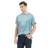 Silk Tee Sandwashed Sky Blue Silk Tee Sandwashed Sky Blue