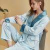 Seiden-Thermalset Base Layer Himmelblau Seiden-Thermalset Base Layer Himmelblau