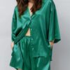 Silk Thermal Set Lightweight Emerald