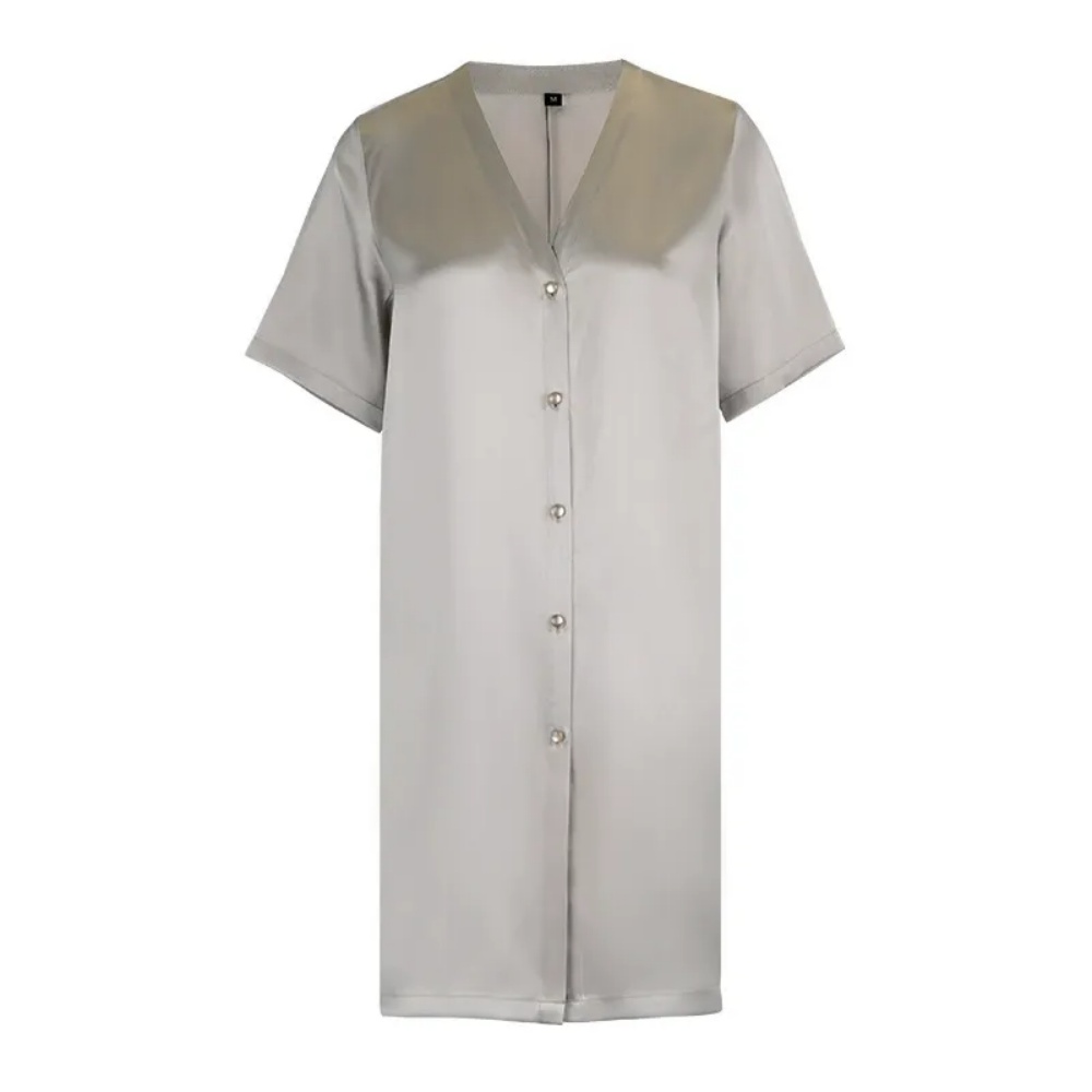 Silk Thermal Set Long Sleeve Silver