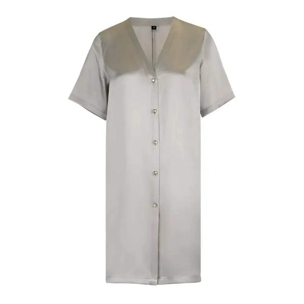 Silk Thermal Set Long Sleeve Silver