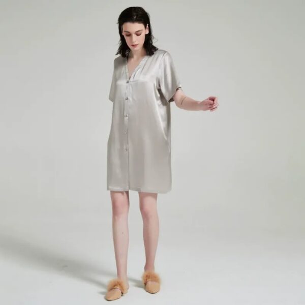 Silk Thermal Set Long Sleeve Silver