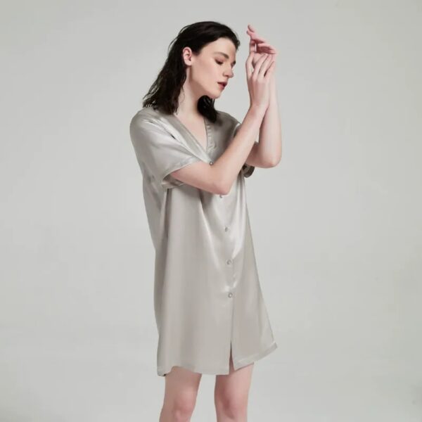 Silk Thermal Set Long Sleeve Silver